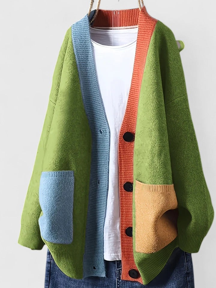 Jaynellee | Wygodny sweter rozpinany