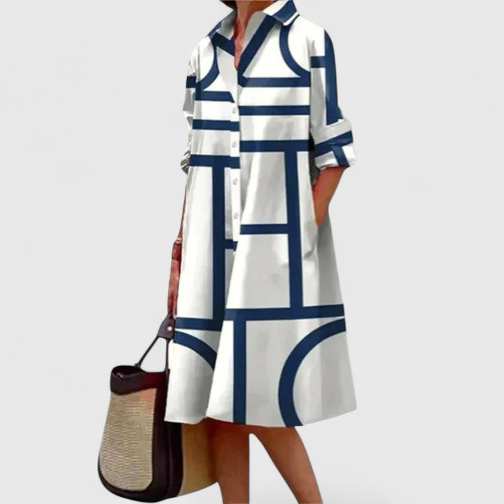 Charlene | Elegancka sukienka midi