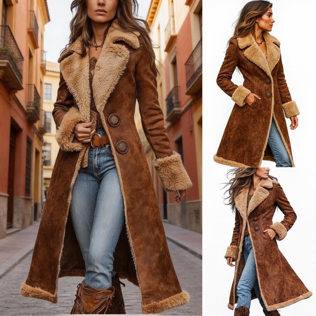Claire™ | Długi, elegancki płaszcz zimowy