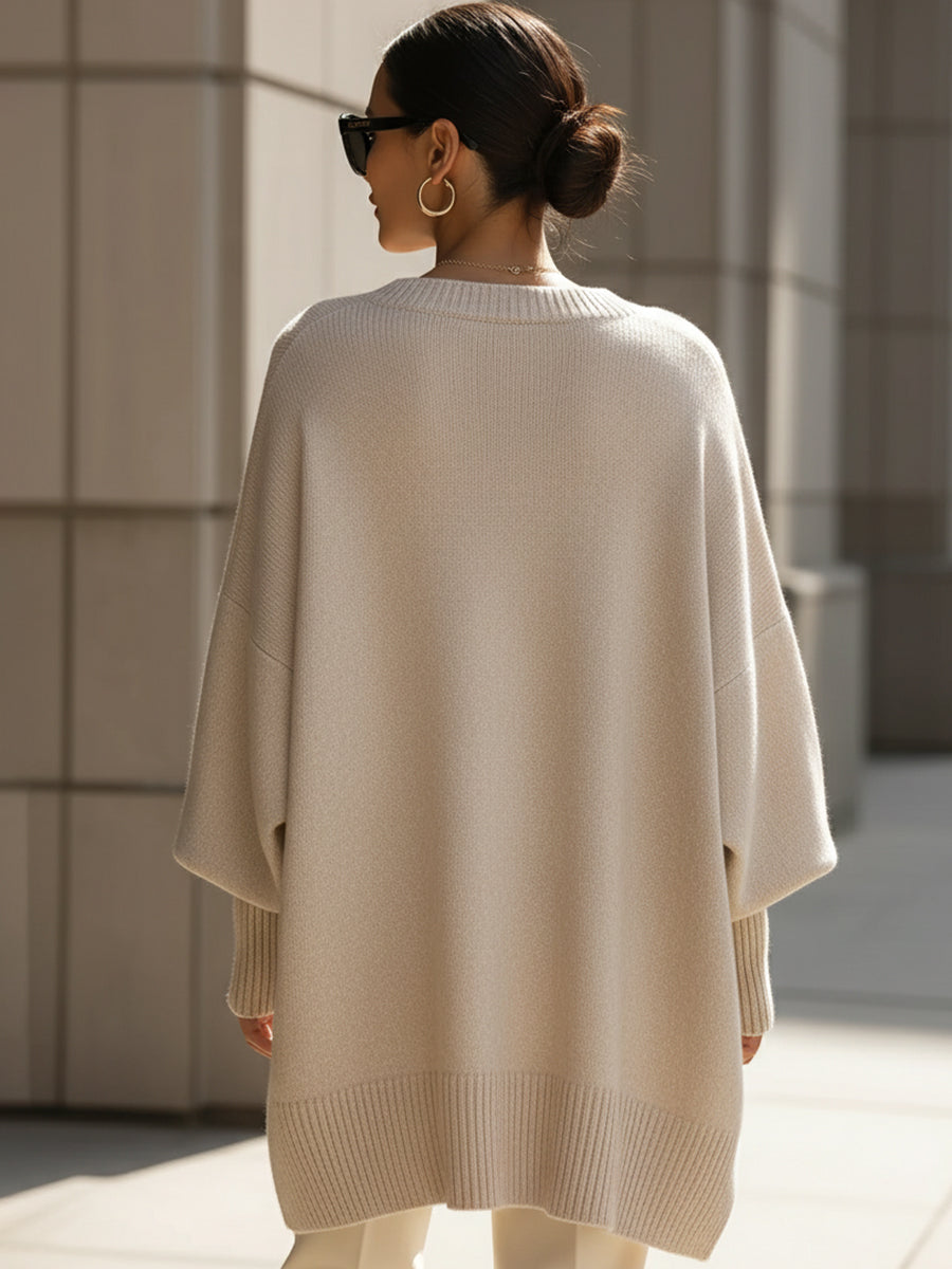 Jane | Damska Bluza Oversize o Luźnym Kroju