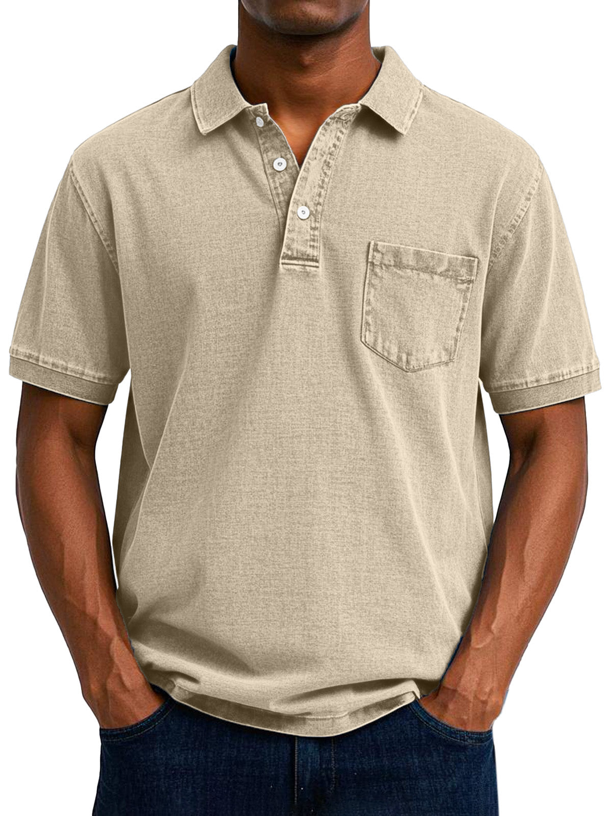 Ronan™ | Męska koszulka polo w stylu vintage