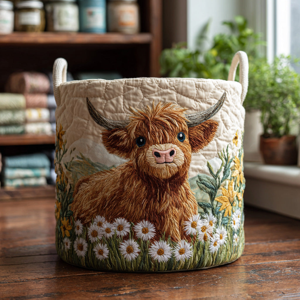 HEATHER | KOSZ NA PRANIE „HIGHLAND CHARM”