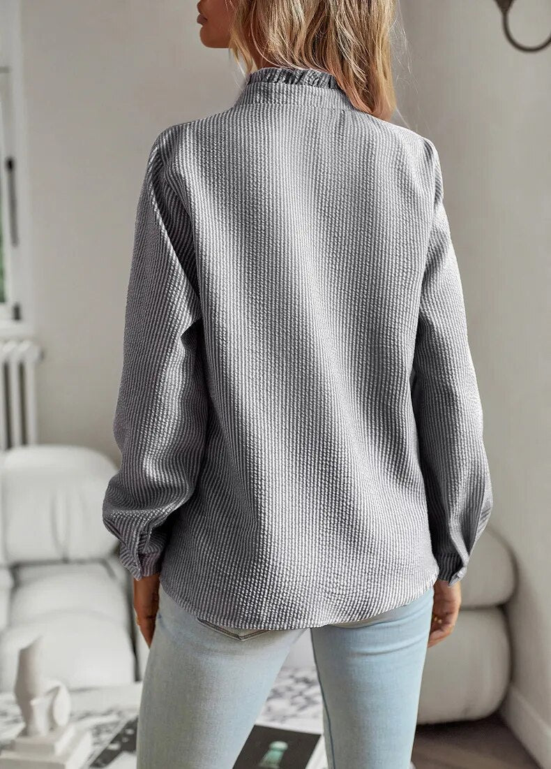 Claire | Stylowa bluzka z falbanami