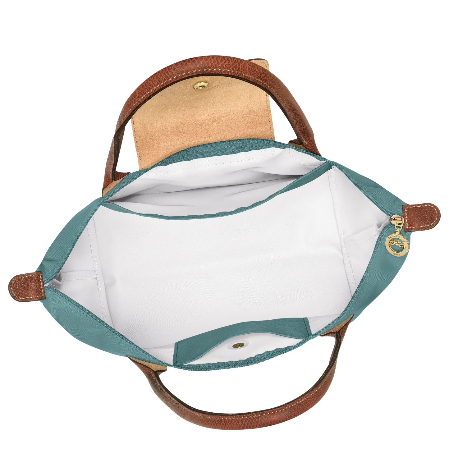 Longchamp – Srednia Torba Le Pliage, Wzór „Eucalyptus”