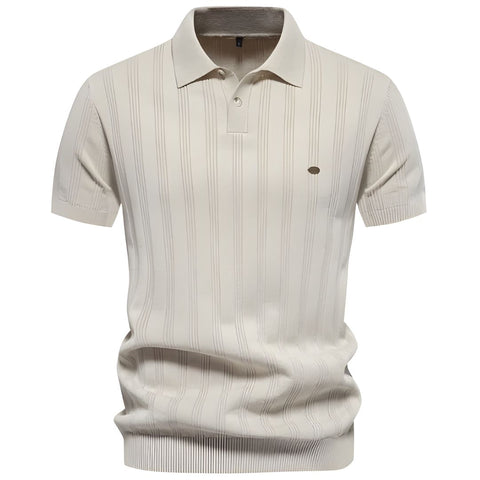 Lhiam | Męska koszulka polo w stylu casualowym