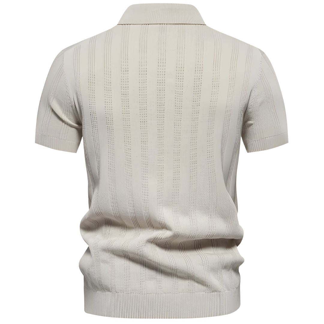 Lhiam | Męska koszulka polo w stylu casualowym