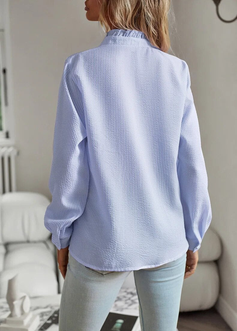 Claire | Stylowa bluzka z falbanami