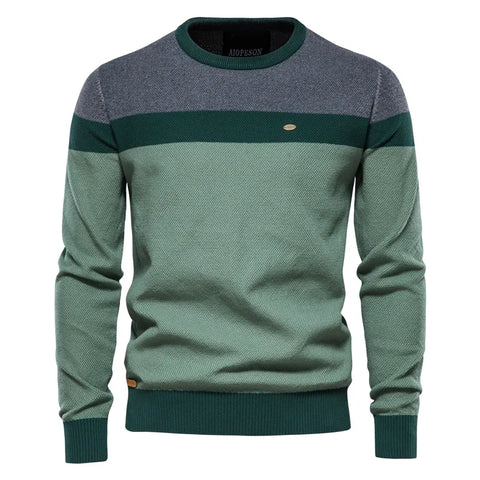 Edward | Męski sweter z okrągłym dekoltem