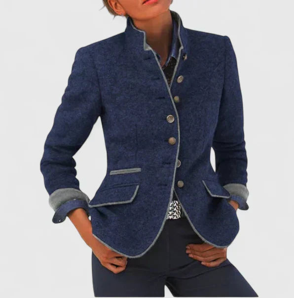 Amelyzahh | Elegancki sweter rozpinany