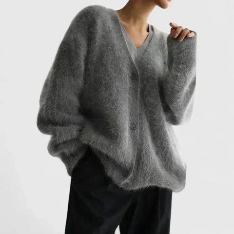 Lucerinna | Wygodny sweter rozpinany