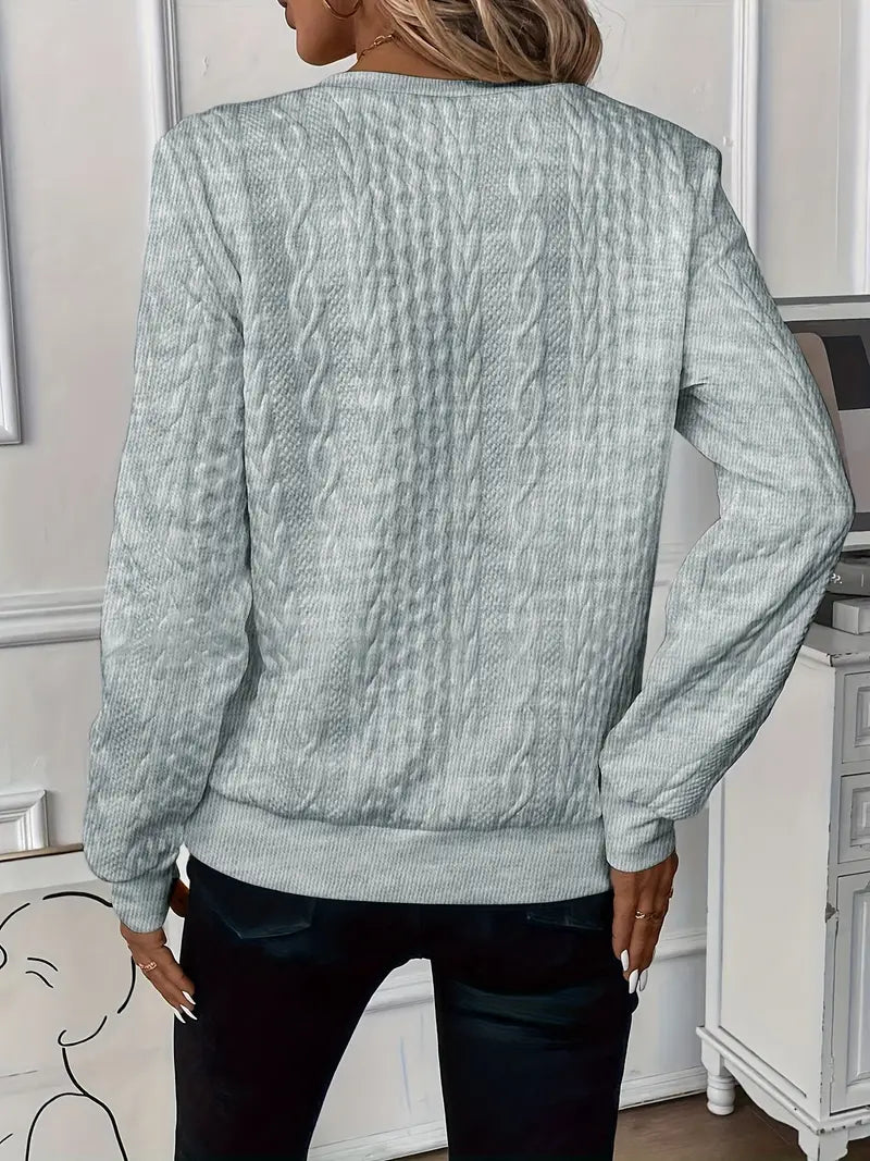 Emy | Elegancki Sweter Zapinany na Zamek