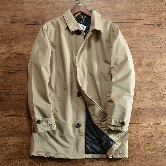 Gregory | Klasyczny, wodoodporny płaszcz typu harbor coat