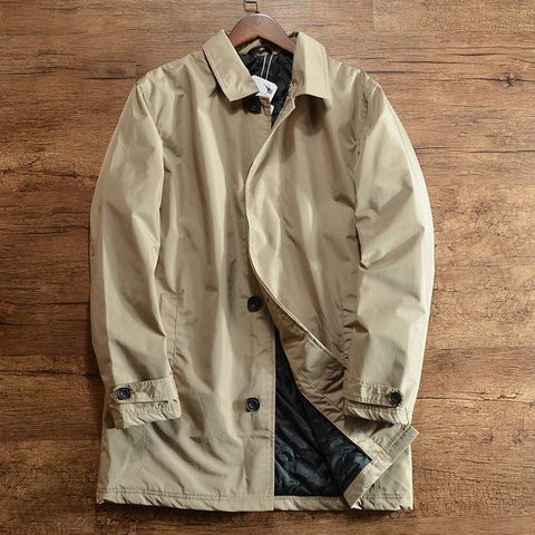 Gregory | Klasyczny, wodoodporny płaszcz typu harbor coat