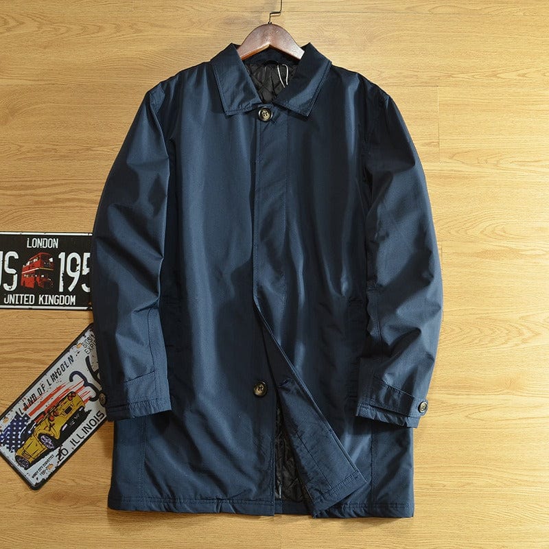 Gregory | Klasyczny, wodoodporny płaszcz typu harbor coat