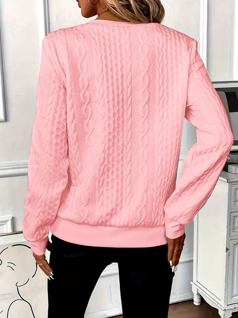 Emy | Elegancki Sweter Zapinany na Zamek