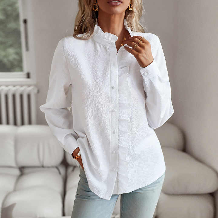Claire | Stylowa bluzka z falbanami
